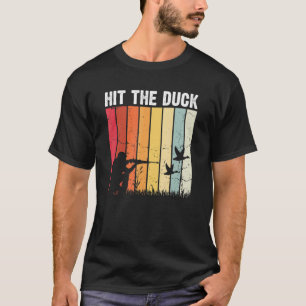Camiseta Caça A Aves Aquáticas Para Um Pato Voador