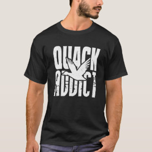 Camiseta Caça a Aves Aquáticas Viciadas em Quack e Pato