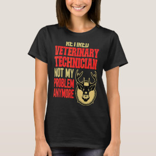 Camiseta Caça a Caça a Veados por Técnicos Veterinários Apo