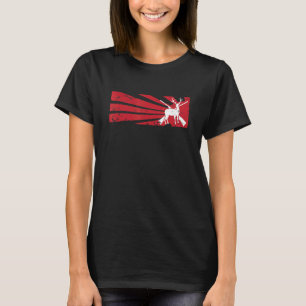 Camiseta Caça A Homens Caçadores De Caça A Veados