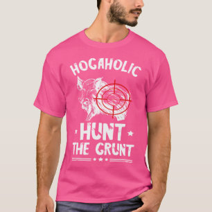 Camiseta Caça A Javalis Selvagens Caça Caça A Triturada Por