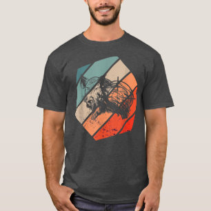 Camiseta Caça A Javalis Selvagens De Alvo Retro Vintage Wil