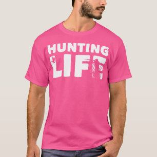 Camiseta Caça à Licença Caça à Selvagem de Rifle