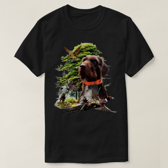 Camiseta Caça a pássaros (Frente do Design)