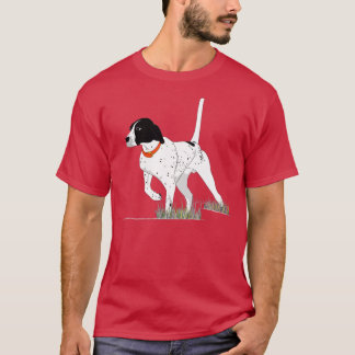 Camiseta Caça a Pássaros para Caçadores Homens Cachorros In