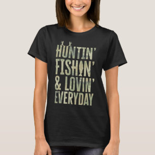 Camiseta Caça À Pesca Ama Todos Os Dias De Camisa1