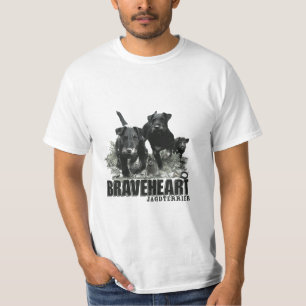Camiseta Caça Alemã Terrier, O Jagdterrier, Arte