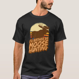 Camiseta Caça ao ar livre Pessoas Caçador de Mose Vintag
