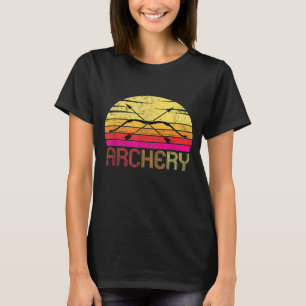 Camiseta Caça ao Arco da Vintage Retro Archery