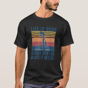 Camiseta Caça ao Caçador Oferece Homens Mulheres Montanhas