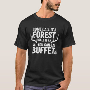 Camiseta Caça ao cervo para caçador de cervo buck whitetail