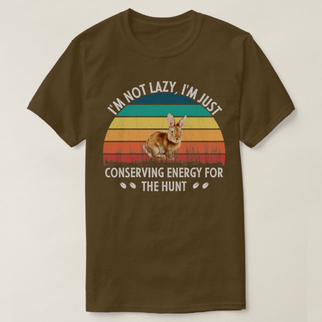 Camiseta Caça ao coelho (Frente do Design)