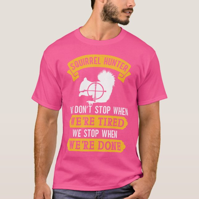 Camiseta Caça ao Esquilo Varmint (Frente)