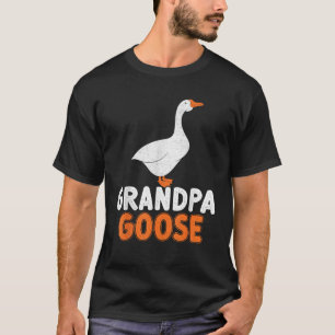 Camiseta Caça ao Ganso da Natureza do Avô Ganso Ave Animal