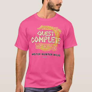 Camiseta Caça ao Monstro Wilds Missão Completa