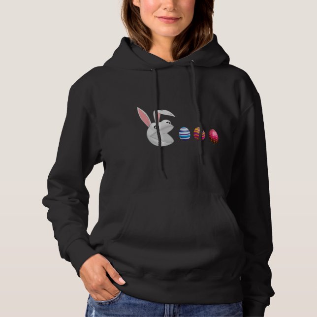 Camiseta Caça ao Ovo Coelho de Páscoa (Frente)
