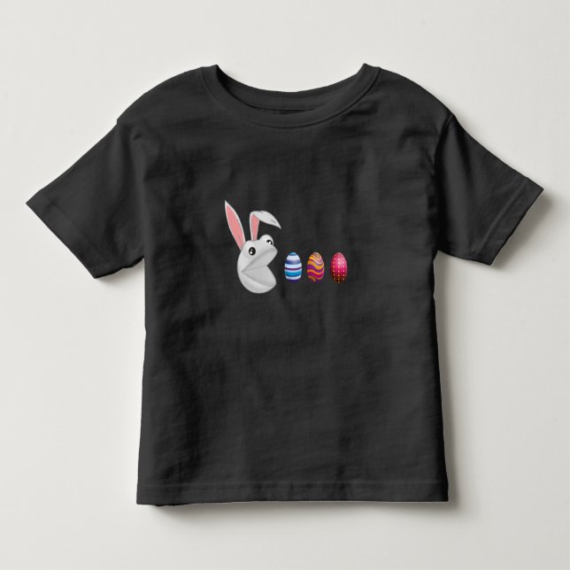 Camiseta Caça ao Ovo Coelho de Páscoa (Frente)