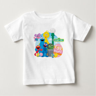 Camiseta Caça ao Ovo da Páscoa na Rua Sésame