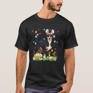 Camiseta Caça ao Ovo de Páscoa do Cão Kelpie Australiano Or