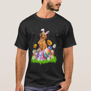 Camiseta Caça ao Ovo de Páscoa do Cão Labradoodle Orelha de