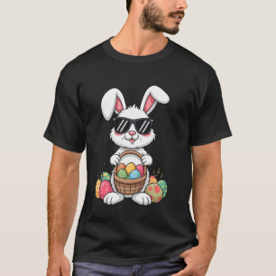 Camiseta Caça ao Ovo de Páscoa Família Meninos Meninas Coel