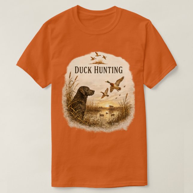 Camiseta Caça ao Pato  (Frente do Design)