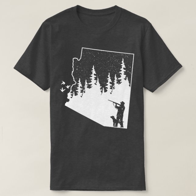 Camiseta Caça ao Pato arizona (Frente do Design)