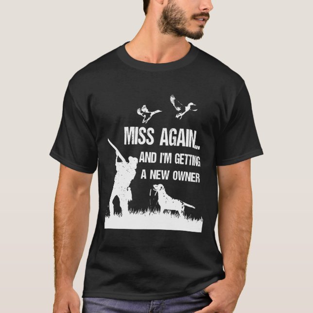 Camiseta Caça ao Pato de Mens (Frente)