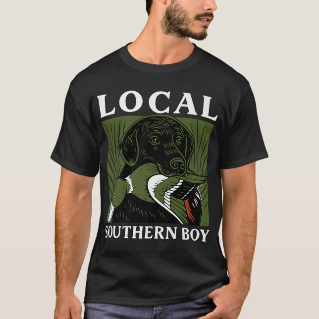 Camiseta Caça ao Pato do Sul Local (Frente)
