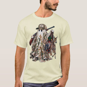 Camiseta Caça ao pato selvagem com nome personalizado Veado