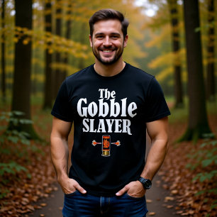 Camiseta Caça ao Peru Gobble Slayer