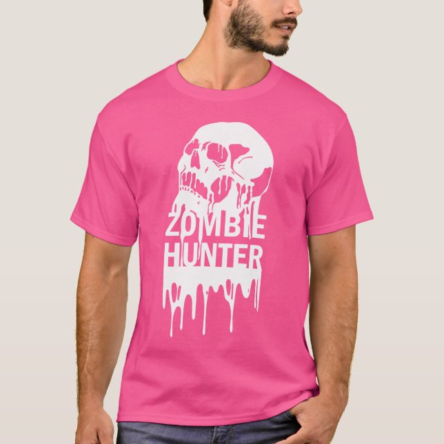 Camiseta Caça ao Sangue no Crânio (Frente)