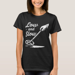 Camiseta Caça ao Tesouro com Detecção de Metal Lenta e Baix
