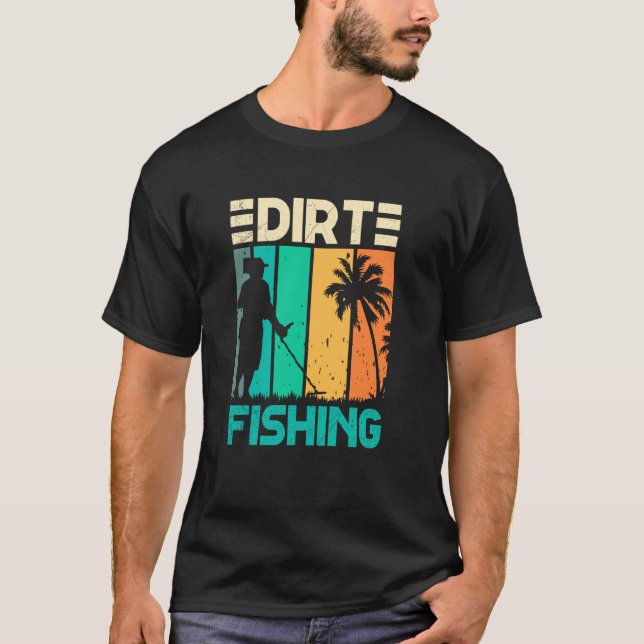 Camiseta Caça ao Tesouro com Detector de Metais Hobby Terra (Frente)
