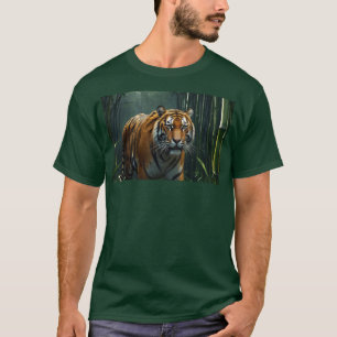 Camiseta Caça ao Tigre em Bambu Grove