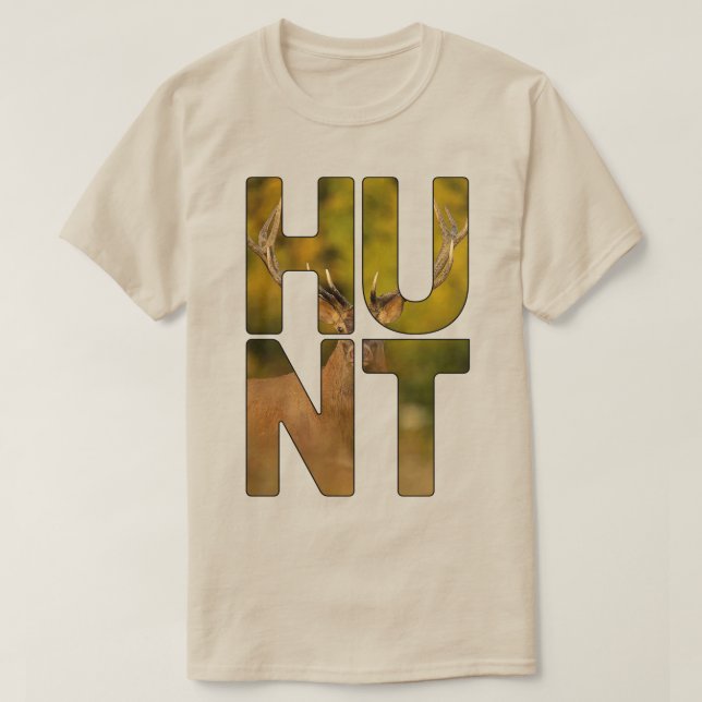 Camiseta Caça ao Veado  (Frente do Design)