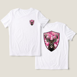 Camiseta Caça ao Veado com Arco Feminino – Escudo Camuflado