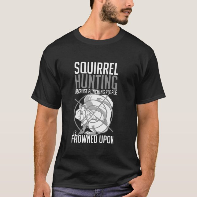 Camiseta Caça aos Animais Selvagens (Frente)