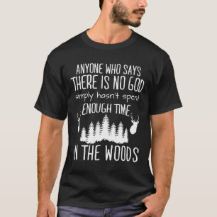 Camiseta Caça aos veados cristãos inspiradores