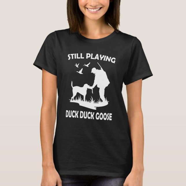 Camiseta Caça às aves aquáticas 1 (Frente)