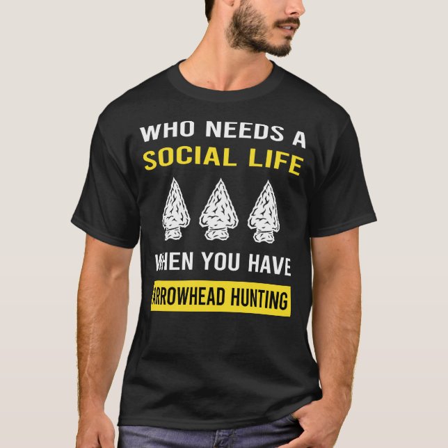 Camiseta Caça às Pontas da Vida Social em Sítio (Frente)