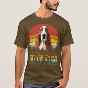 Camiseta Caça-Bassete Retroativa A Cada Cãozinho Que Você F