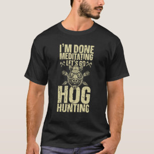 Camiseta Caça-Cachorro Caça-Cachorro Selvagem Cachorro Cach