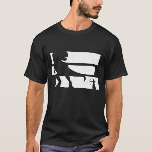 Camiseta Caça com Arco a Dinossauros Fantasia de Arquearia