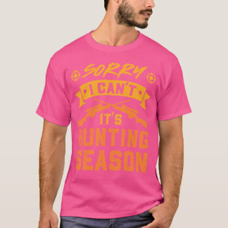 Camiseta Caça com Escopo de Rifle de Caça