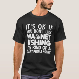 Camiseta Caça com Ímã Passatempo de Pessoas Inteligentes Pe