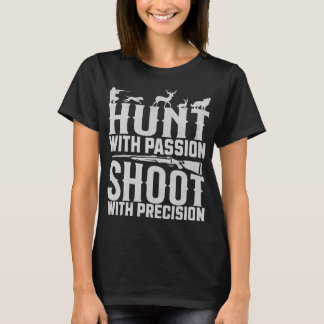 Camiseta Caça com Passion Shoot com Precision Hunter
