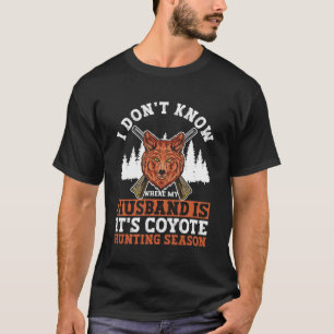 Camiseta Caça Coyote Trapping e Coyote