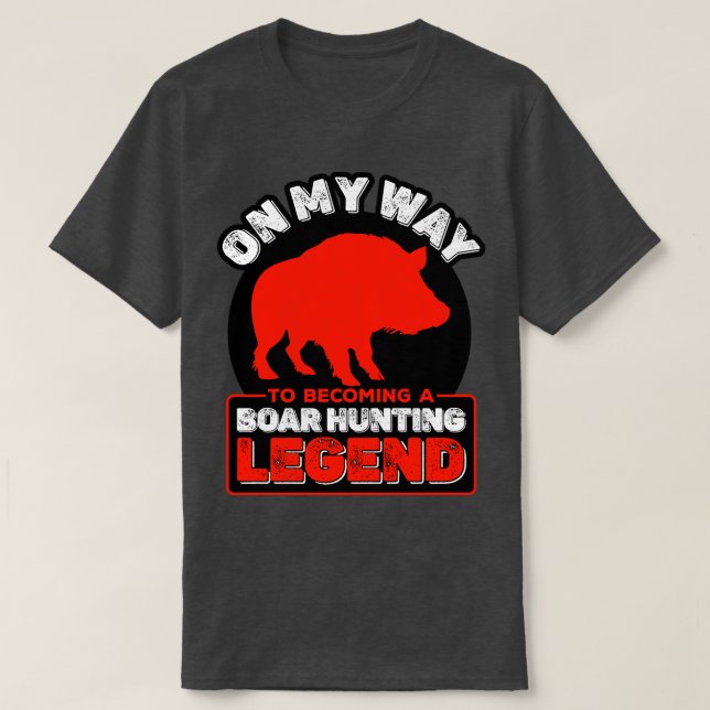 Camiseta Caça De Barcos A Caminho De Me Tornar Caça De Carr (Frente do Design)