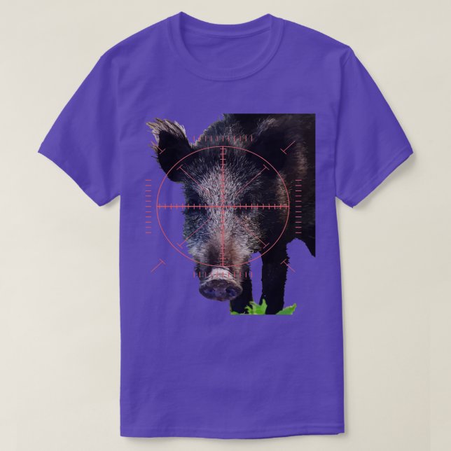 Camiseta Caça De Cachorros Selvagens Em Vetor De Visão Art. (Frente do Design)